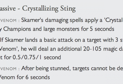 Patch 4.10 part 1: Wewillfailer discusses the Midlane, Skarner and Support items